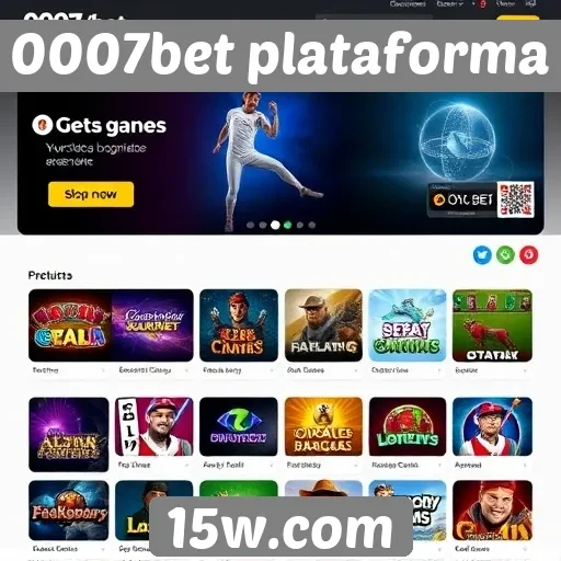 0007bet plataforma oferece diversidade de jogos online